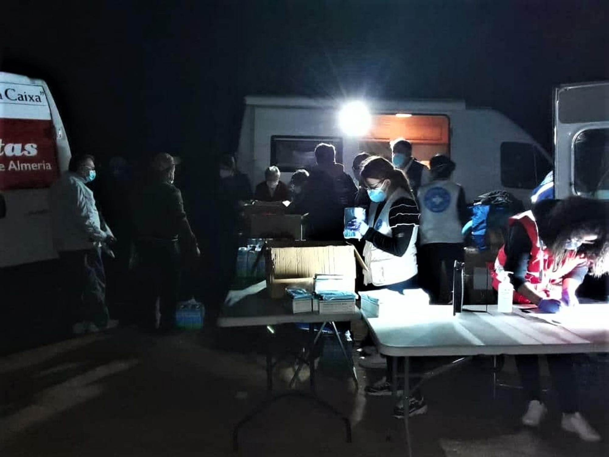 Chabolas incendio campo andaluz Níjar